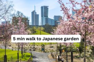 50m2 apt near Japanese garden - 4th floor