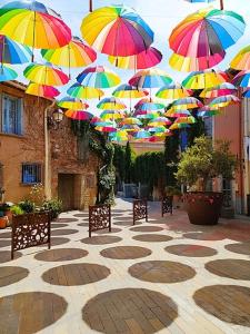 Maisons d'hotes Les Chambres de Paulette a Theme LA JUNGLE ROOM : photos des chambres