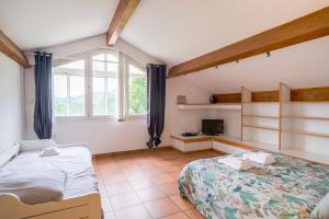 Maisons de vacances La Grange des Aurieges : photos des chambres