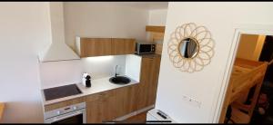 Appartements Studio pour 4 personnes pied dans les pistes : photos des chambres