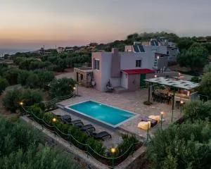 Villa Aktis with Freshwater Pool and Sea View - Sísion