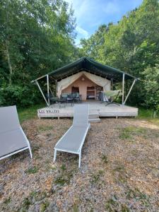 Tentes de luxe Tente des vallees : photos des chambres