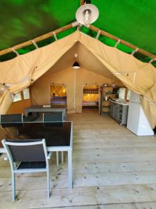 Tentes de luxe Tente des bois : photos des chambres