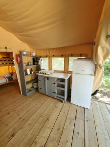 Tentes de luxe Tente des bois : photos des chambres