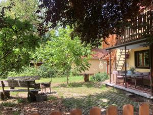 Forest-side home by recreational lake