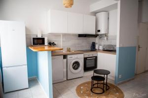 Appartements Confortables - Gare à 5 min pied - 20min de la plage - Terrasse