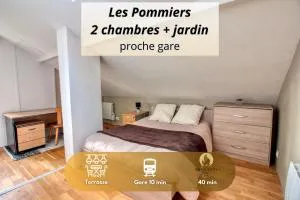 Maison 2 chambres avec Gare à 500m & CDFAS à 10 mn - Eaubonne