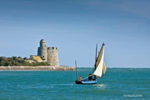 Maisons de vacances Le Grenier de Maltot : photos des chambres