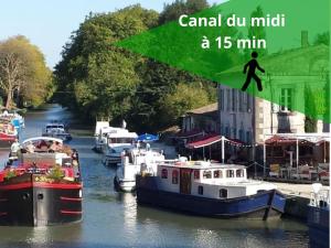 Maisons de vacances L-Oustal 3 chambres avec grand jardin parking gratuit : photos des chambres