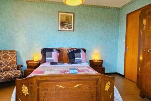 Maisons de vacances L-Oustal 3 chambres avec grand jardin parking gratuit : photos des chambres