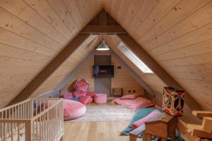 Maisons de vacances La Maison de l-Homme de Bois : photos des chambres
