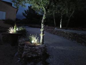 Villas La ou le Ciel est ne Beau mas pierres et contemporain sur grande propriete vue Mont Ventoux dentelles de Montmirail : photos des chambres