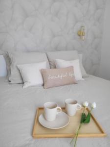 Grand T2 vue mer dans résidence de standing, parking, pointe croisette