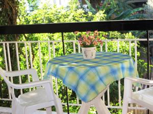 Double Room with Balcony and Garden View