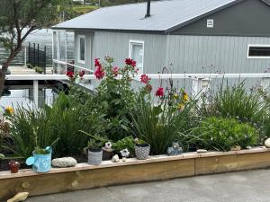 Elegant and scenic floating boat house