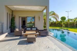 Villa Naciri en plein golf avec vue sur Atlas