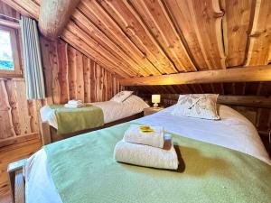 C Les rondins nature gîte 8 personnes avec jardin