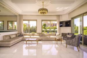 Villa Naciri en plein golf avec vue sur Atlas