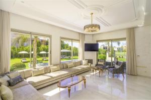Villa Naciri en plein golf avec vue sur Atlas