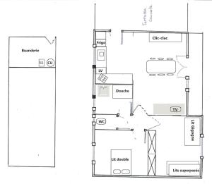 Maisons de vacances La petite Landaise : photos des chambres