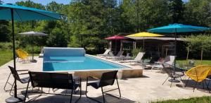 Maisons de vacances Romantic Bijou Gite with shared pool : photos des chambres