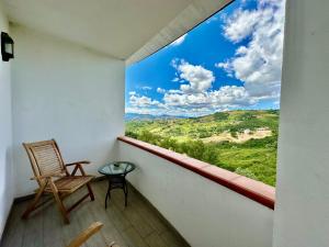 King Room with Balcony room in Country B&B Piani del Mattino