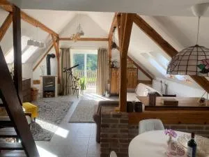 Podkrovní studio apartment pro 1-5 osob - Babice