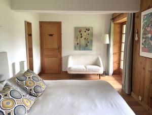 Appartements Ferme Vauvray : Appartement avec Vue sur la Montagne