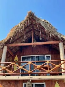 Cabaña Croton Punto Surf Barra la Saladita - La Salada