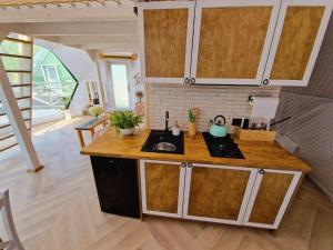 Glamping nad stawem Namiot Boho