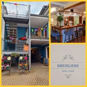Rheinliebe Bistro und Pension - 莱茵河畔洛尔希
