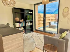 Appartements Loft T2 vue montagne : photos des chambres