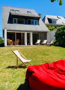 Maisons de vacances Piriac, maison familiale, acces direct plage, 12 couchages : Maison 6 Chambres