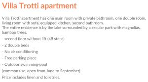 Miralago Apartments Villa Trotti