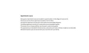 Apartman Laura 2
