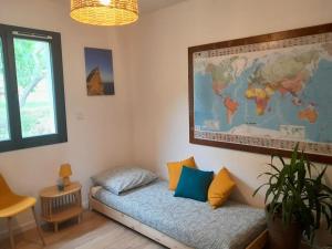 Maisons de vacances Maison moderne avec jardin et jacuzzi : photos des chambres