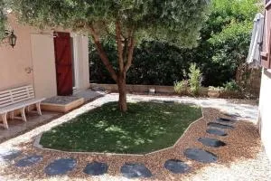 Bas de Villa "Au sud" à 250m de la mer - Les Sablettes