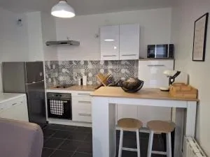 T1 meuble avec piscine commune - 德希内斯·尚皮埃