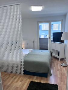 Aparthotel an der Schlachte-Bremen City-Boxspringbett -free parking