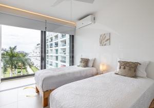 Hermoso departamento, Vista al mar, 2 recámaras 516