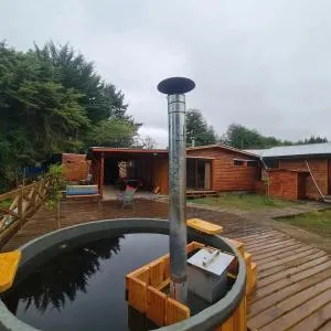 Casa spa parcela con acceso directo a río Temuco Padre las casas - Pitrufquén