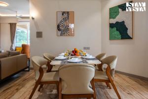 Mocha House with Indoor Pool, BBQ & Bonfire at Lonavala by StayVista