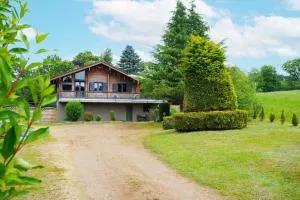 Pétillant Chalet aux 3 étangs avec SPA, Sauna et Véranda - Gerbépal