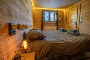 Chalets Petillant Chalet aux 3 etangs avec SPA, Sauna et Veranda : photos des chambres