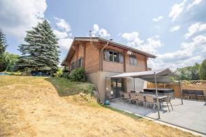 Chalets Petillant Chalet aux 3 etangs avec SPA, Sauna et Veranda : photos des chambres