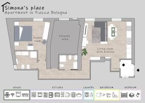 Simonas place! Apartment in Piazza Bologna