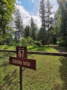 Camper and tent place in Jelgava