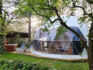 Lodges Dome magnifique avec spa : photos des chambres