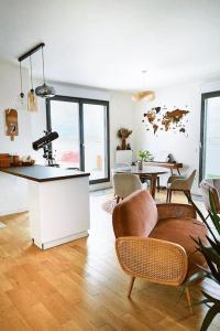 Penthouse with rooftop