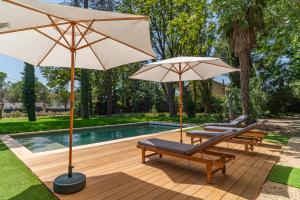 Villas Villa entre Arles et les Alpilles avec piscine : photos des chambres